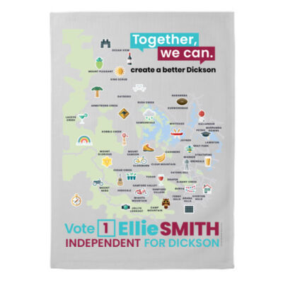 SAME DAY • Dickson Map • Tea Towel SAME DAY • Dickson Map • Tea Towel Thumbnail