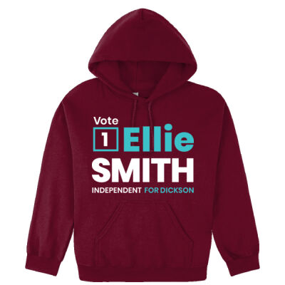 Ellie Smith Independent for Dickson • Maroon Hoodie Ellie Smith Independent for Dickson • Maroon Hoodie Thumbnail